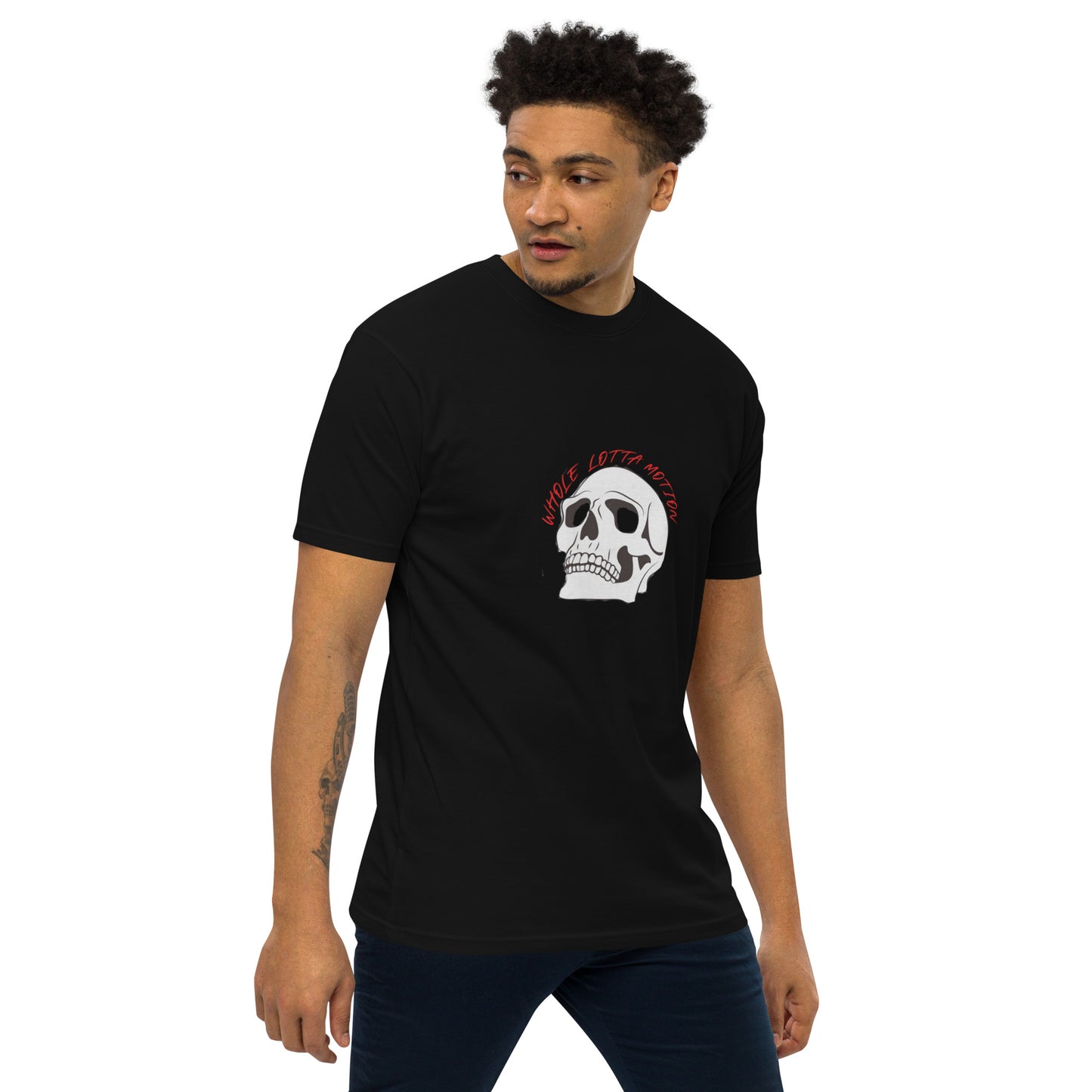 WHOLE LOTTA MOTION SKULL TEE